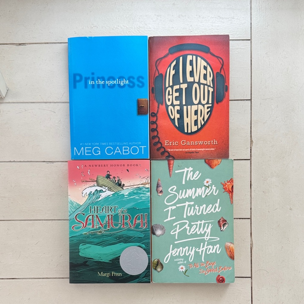 Set of popular teen/young adult books